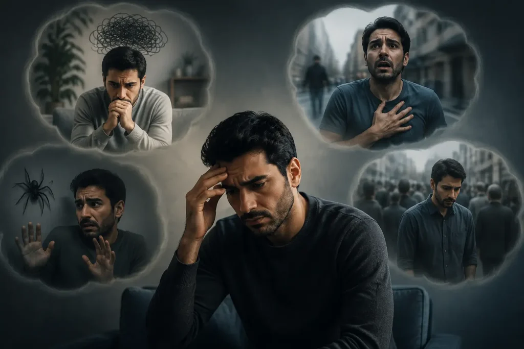 انواع اختلالات اضطرابی و تفاوت آن_ها